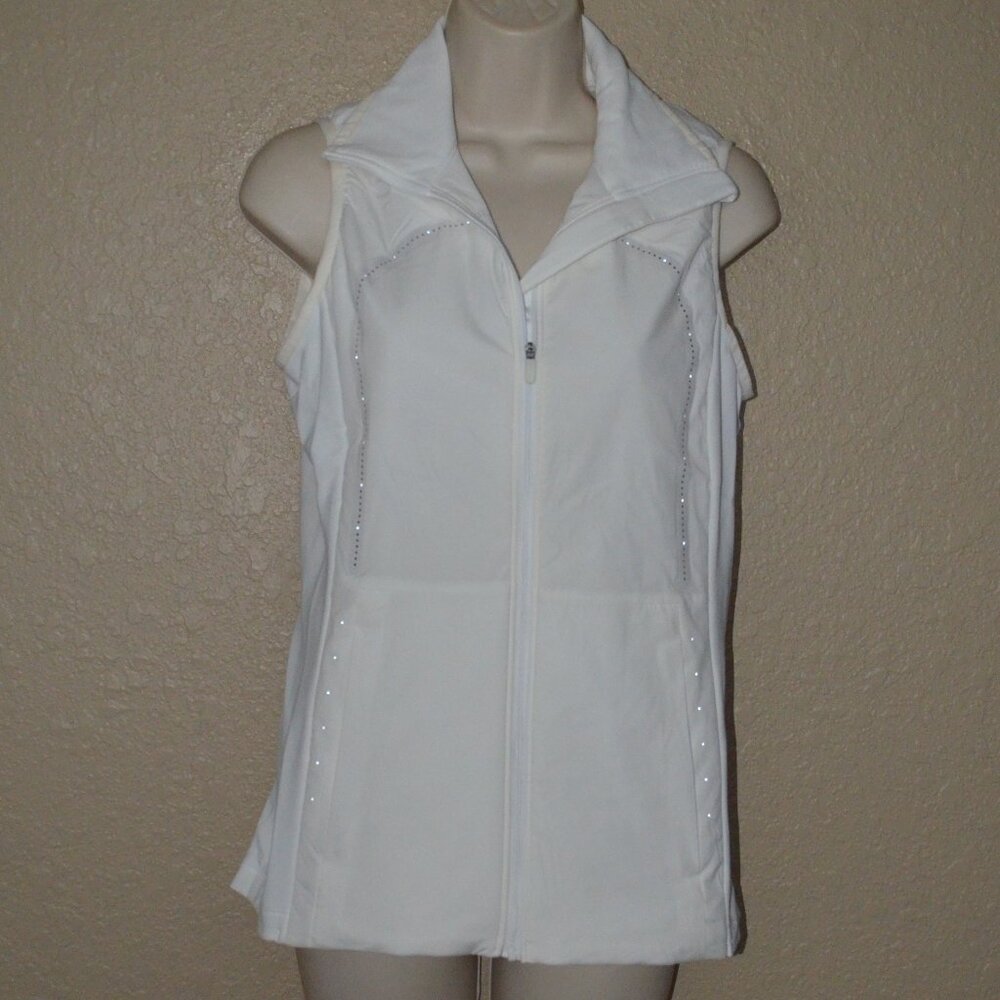 Sz 6 Lululemon White Vest